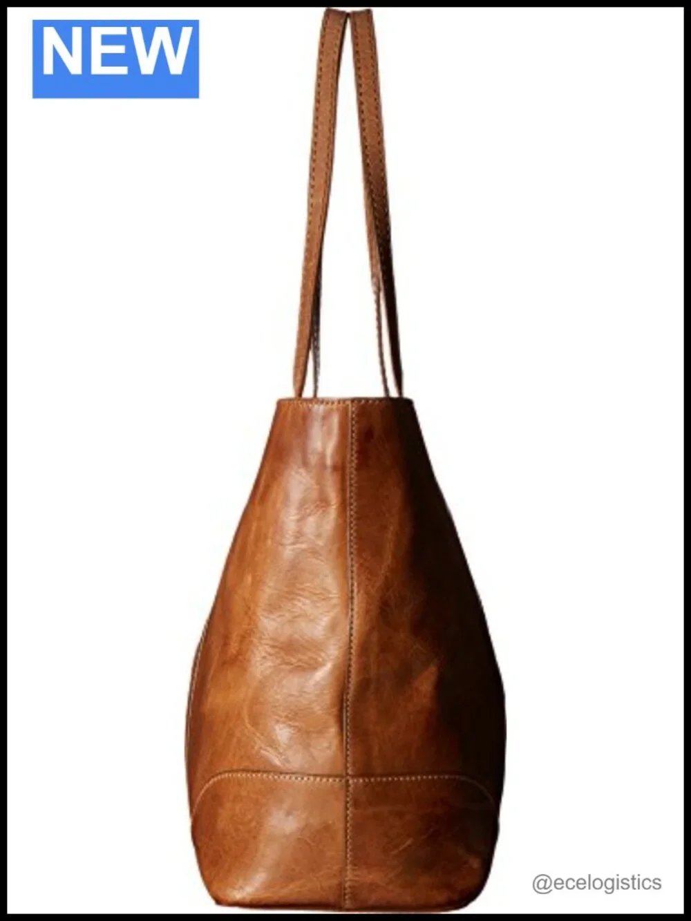 Leather Frye Melissa Shopper Tote Bag Leather Shoulder Handbag